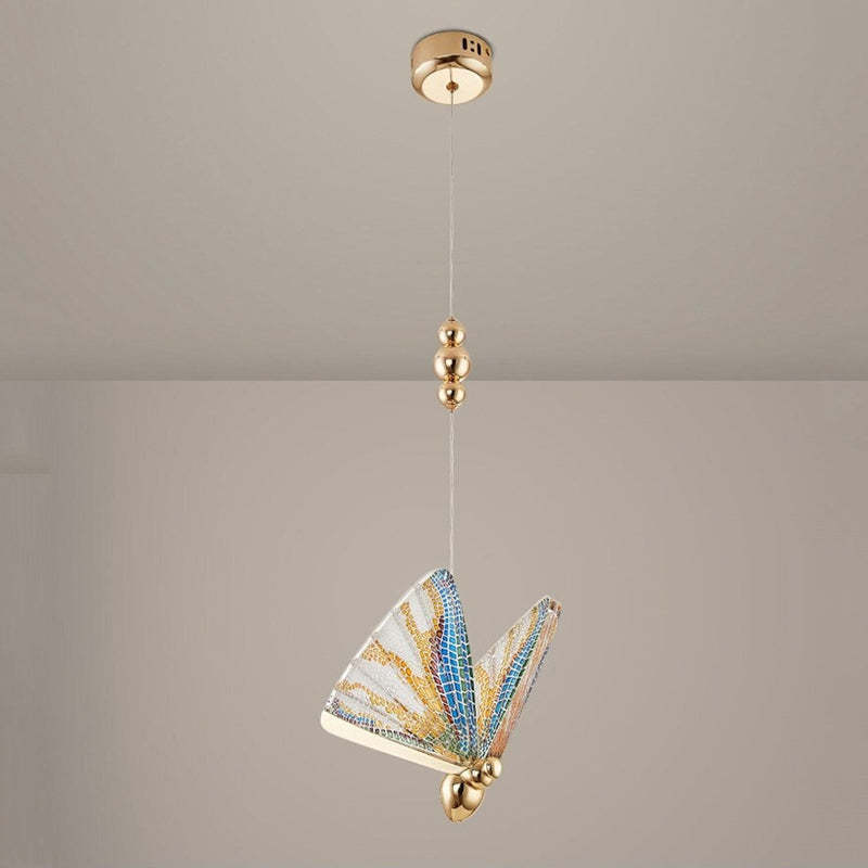 Creative Butterflies Colorful Pendant Light-Sylvia Space