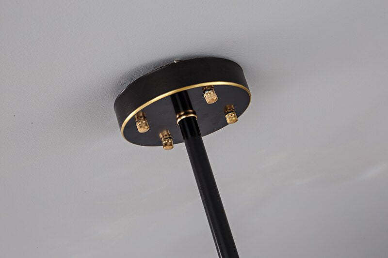Barlley Crystal Branch Chandelier, Black-Sylvia Space