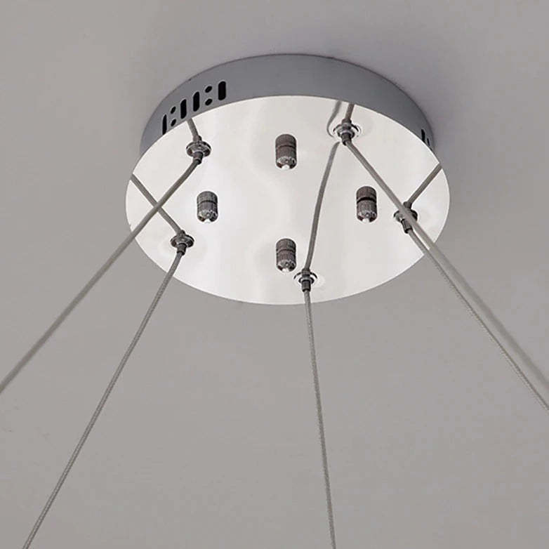 Braconidy Crystal Round Chandelier-Sylvia Space