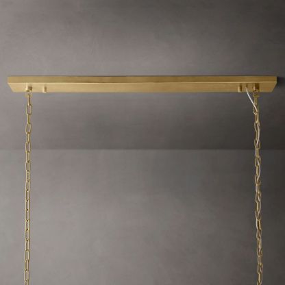 Franky Classicm Rectangular Chandelier 72"