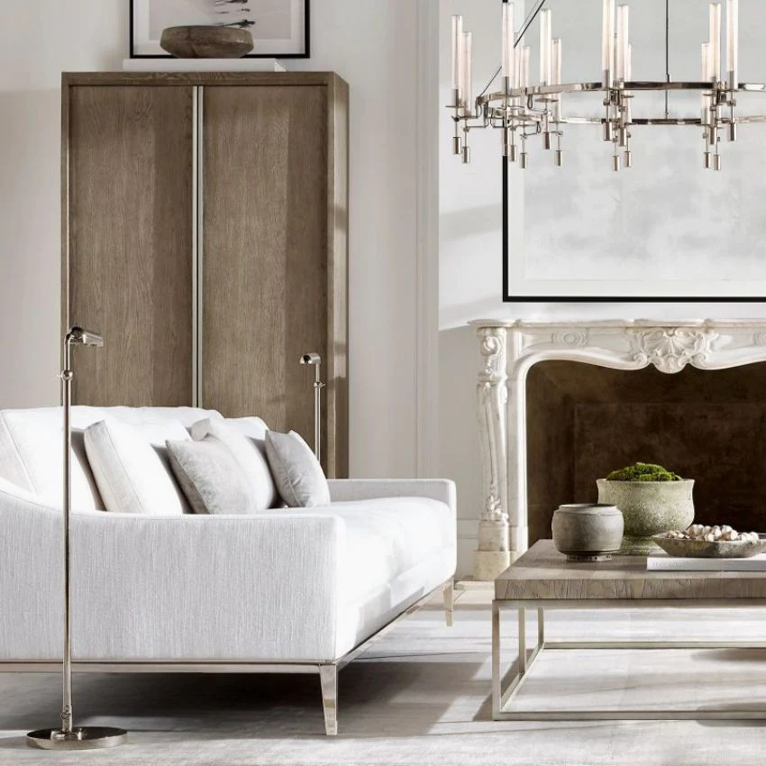 Fontanellee Round Chandelier 46"-Sylvia Space