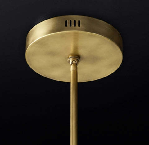 Arcardes Led Round Chandelier For Crystal Cup 36"