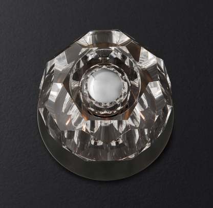 Bouble De Crystal Glass Petite Wall Sconce