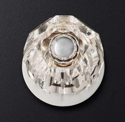 Bouble De Crystal Glass Petite Wall Sconce