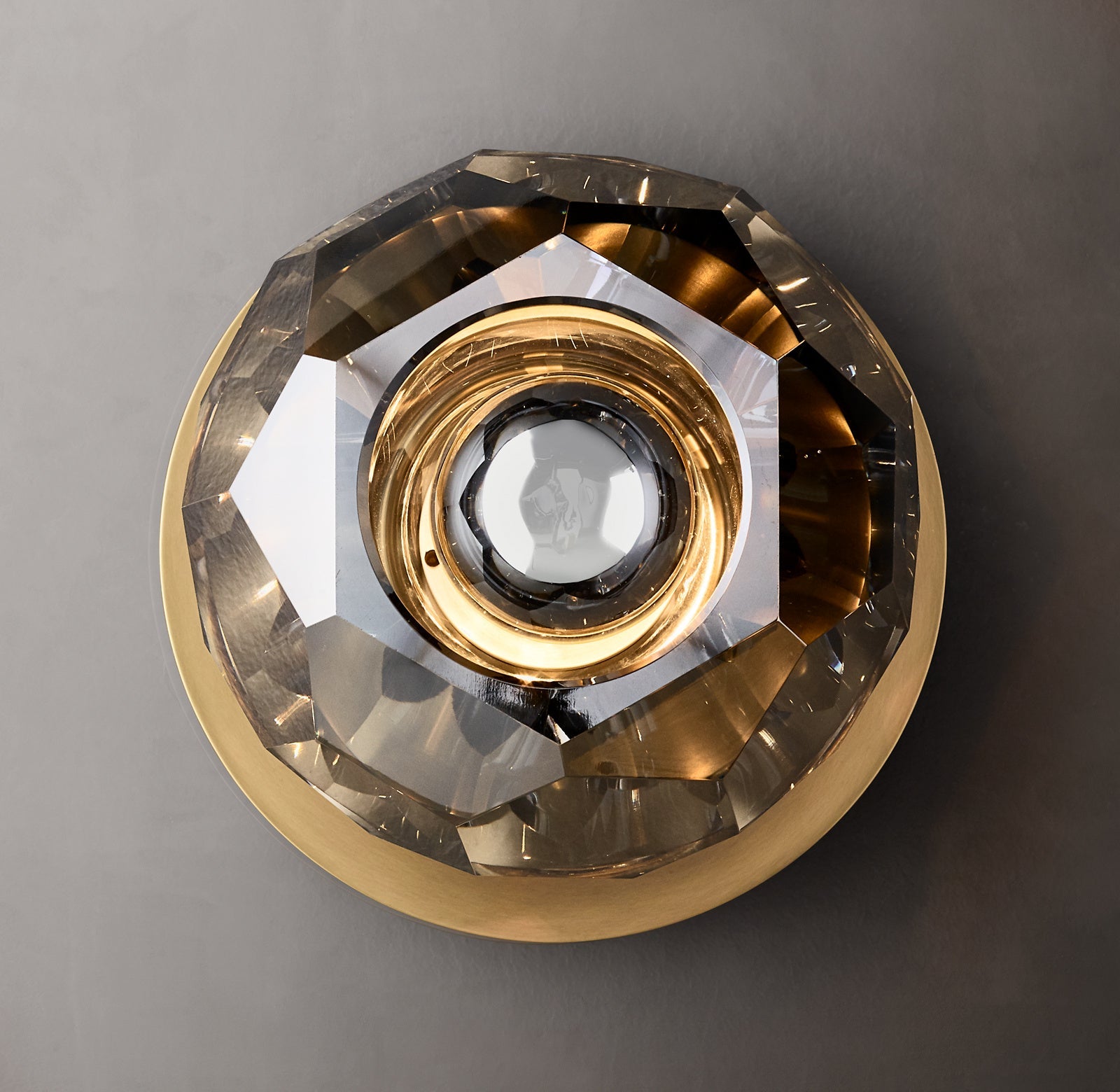 Bouble De Crystal Glass Petite Wall Sconce