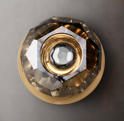 Bouble De Crystal Glass Petite Wall Sconce