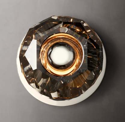 Bouble De Crystal Glass Petite Wall Sconce
