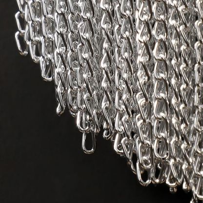 Cadeny Aluminum Chain Tassel Wall Sconce-Sylvia Space