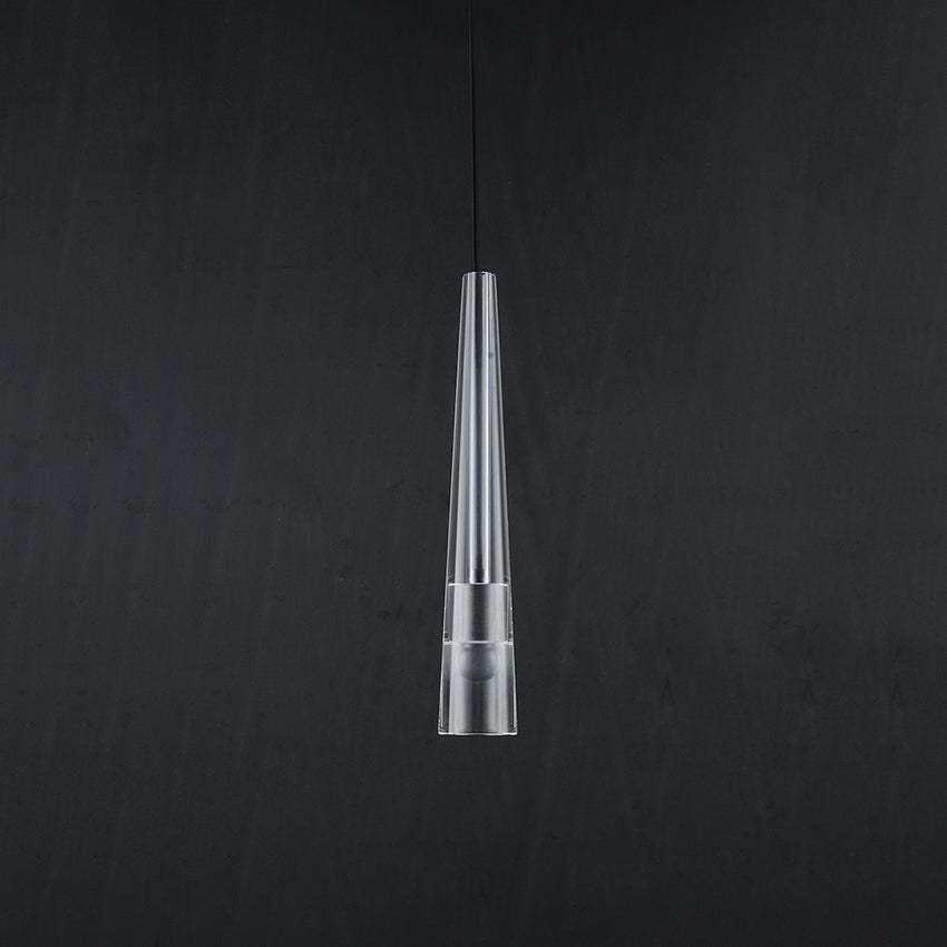 Modernity Crystal Tube Wall Sconce Height 17"-Sylvia Space