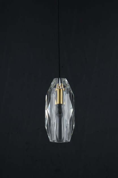 Many Aspector Crystal Shade Pendant Mini Pendant-Sylvia Space