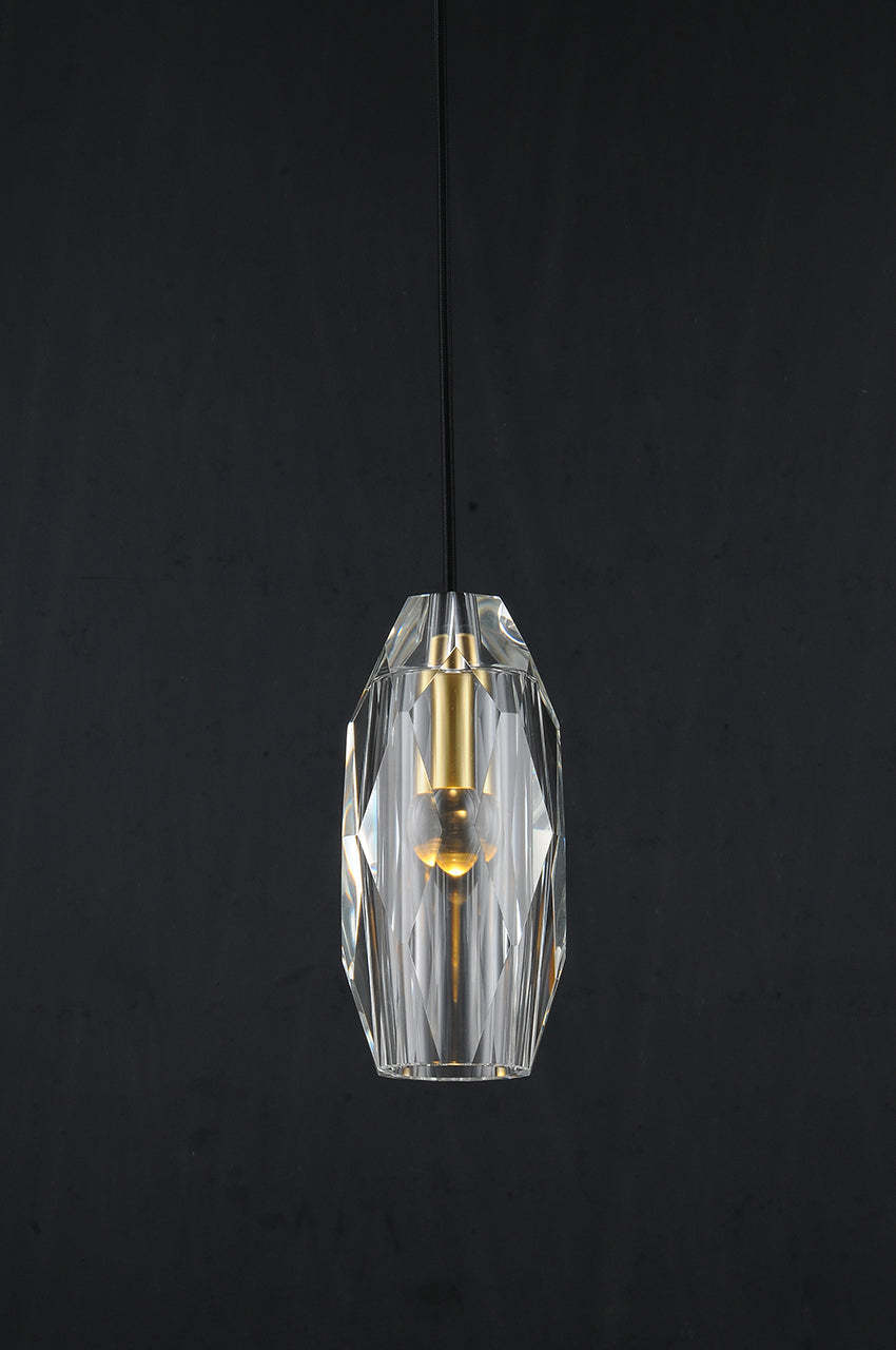 Many Aspector Crystal Shade Pendant Mini Pendant-Sylvia Space