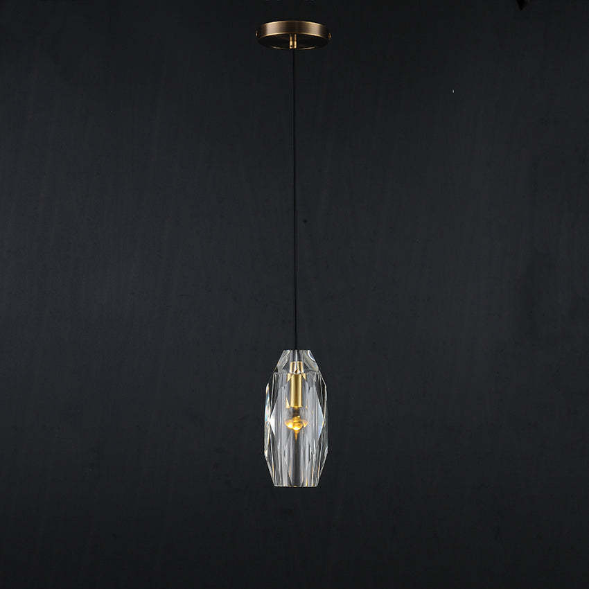 Many Aspector Crystal Shade Pendant Mini Pendant-Sylvia Space