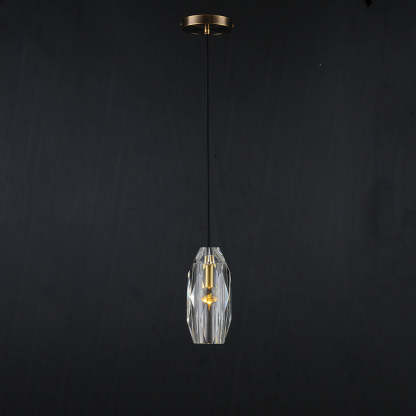 Many Aspector Crystal Shade Pendant Mini Pendant-Sylvia Space