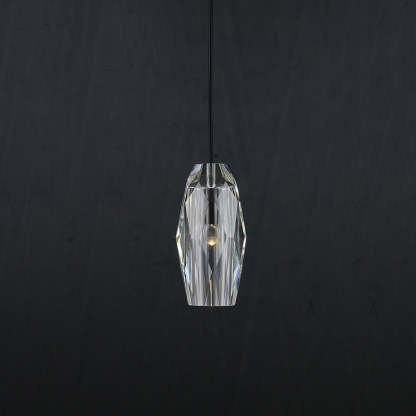 Many Aspector Crystal Shade Pendant Mini Pendant-Sylvia Space