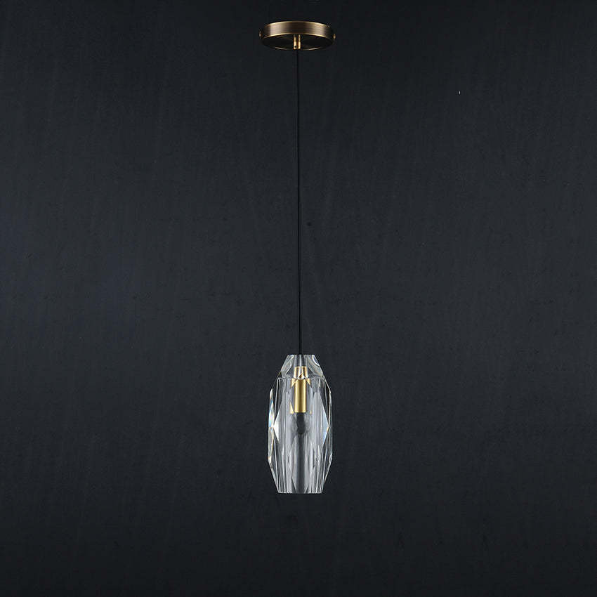 Many Aspector Crystal Shade Pendant Mini Pendant-Sylvia Space
