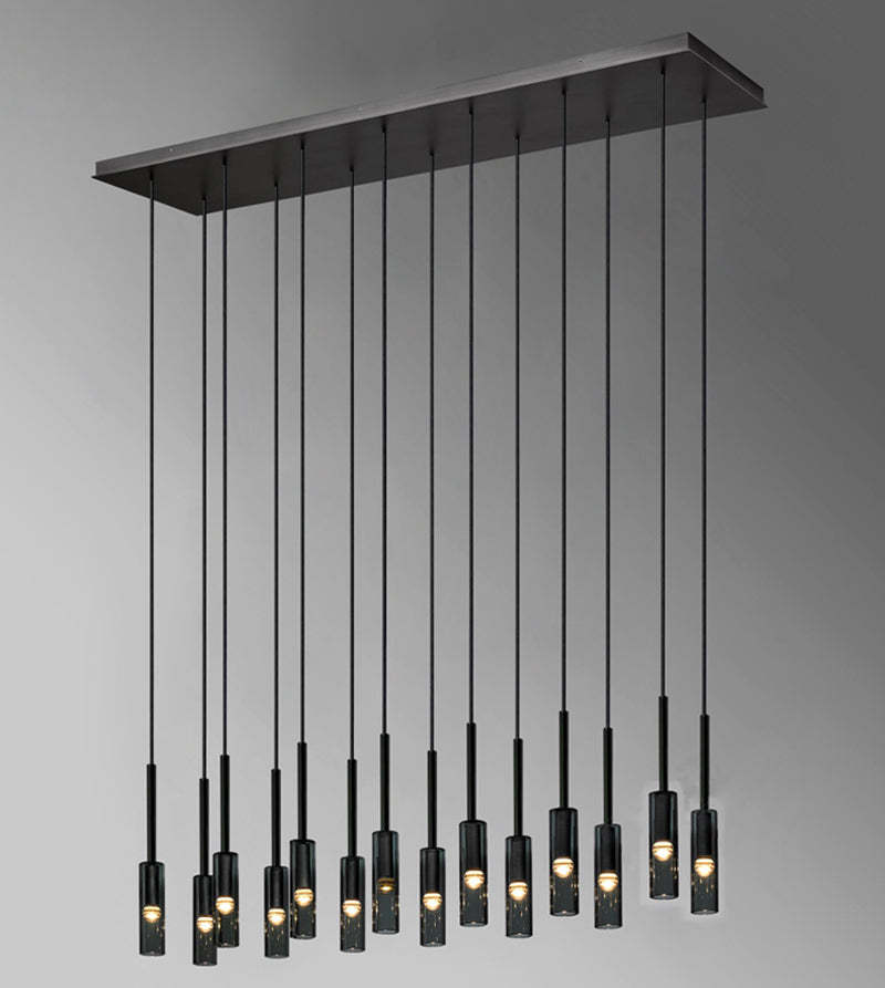 Multi-heads Bottle Crystal Chandelier-Sylvia Space