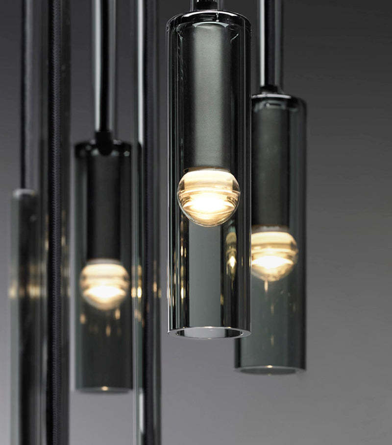 Multi-heads Bottle Crystal Chandelier-Sylvia Space