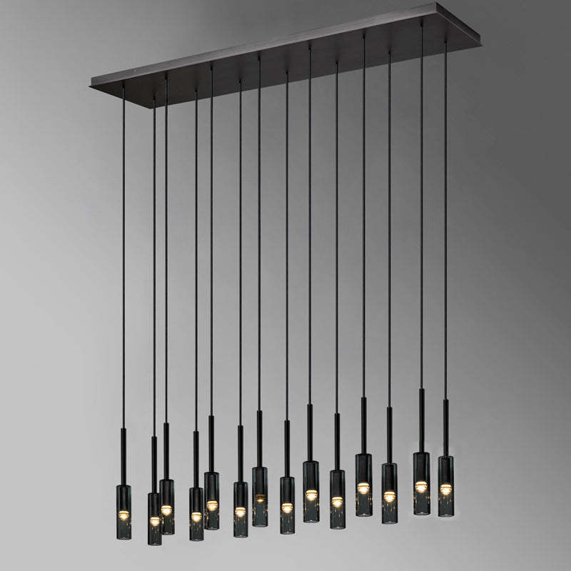 Multi-heads Bottle Crystal Chandelier-Sylvia Space