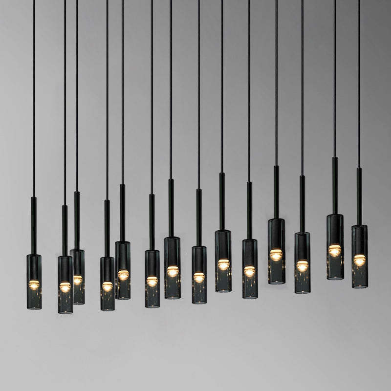 Multi-heads Bottle Crystal Chandelier-Sylvia Space