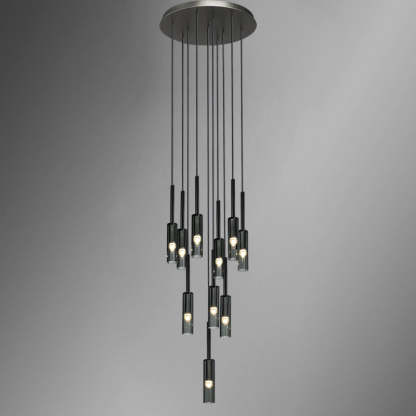 Multi-heads Bottle Crystal Chandelier-Sylvia Space