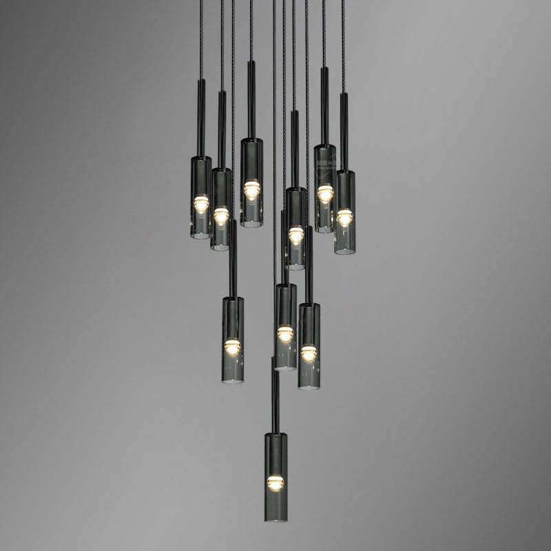 Multi-heads Bottle Crystal Chandelier-Sylvia Space