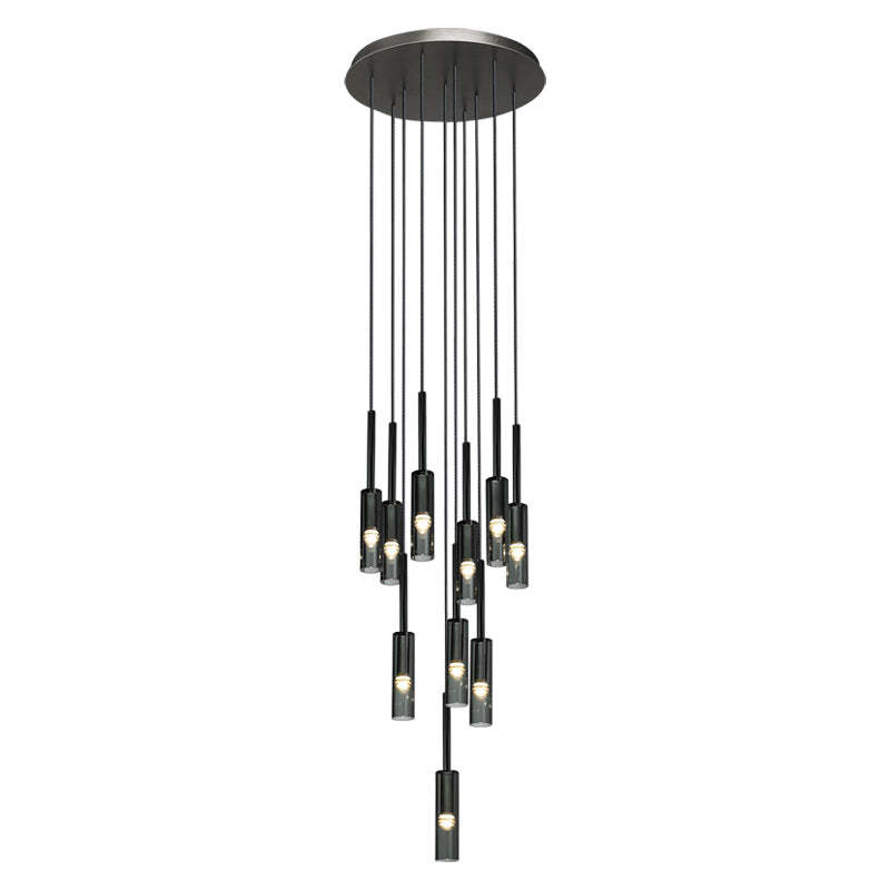 Multi-heads Bottle Crystal Chandelier-Sylvia Space