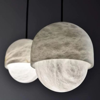 Alabaster Lorry Moonlight Pendant