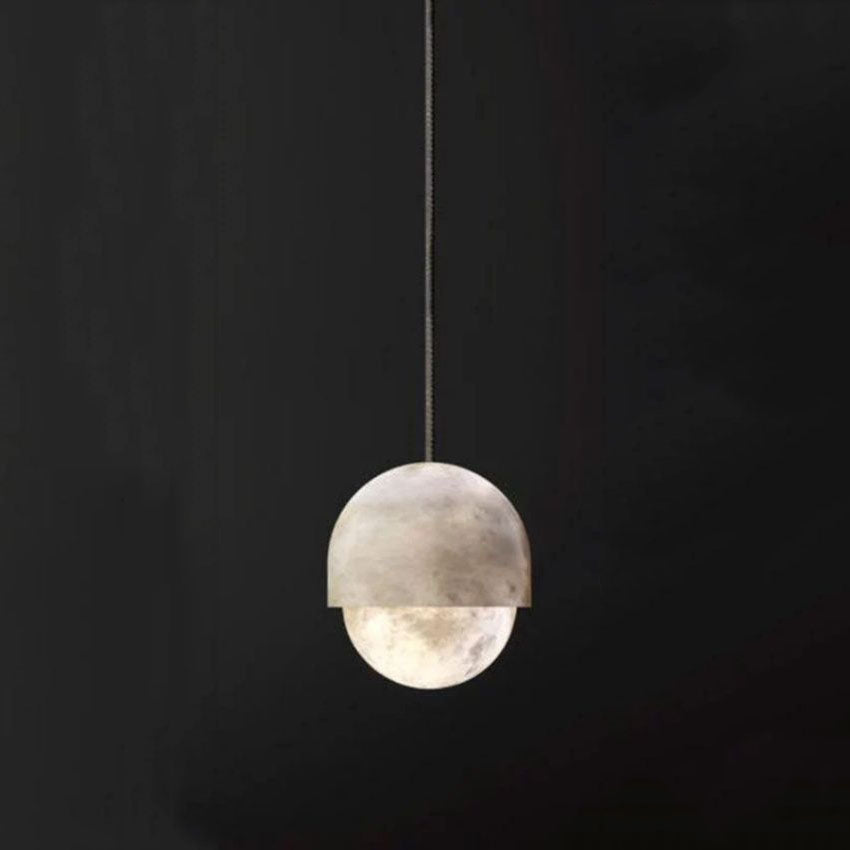 Alabaster Lorry Moonlight Pendant