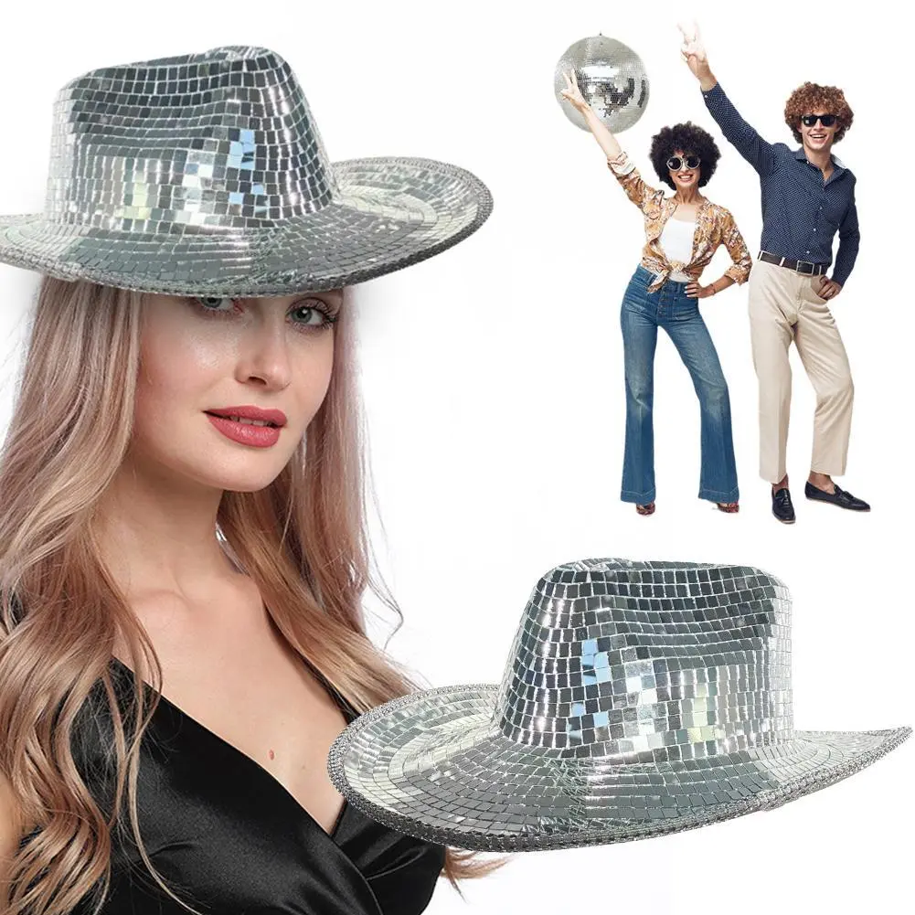 Disco Ball Cowboy Hat