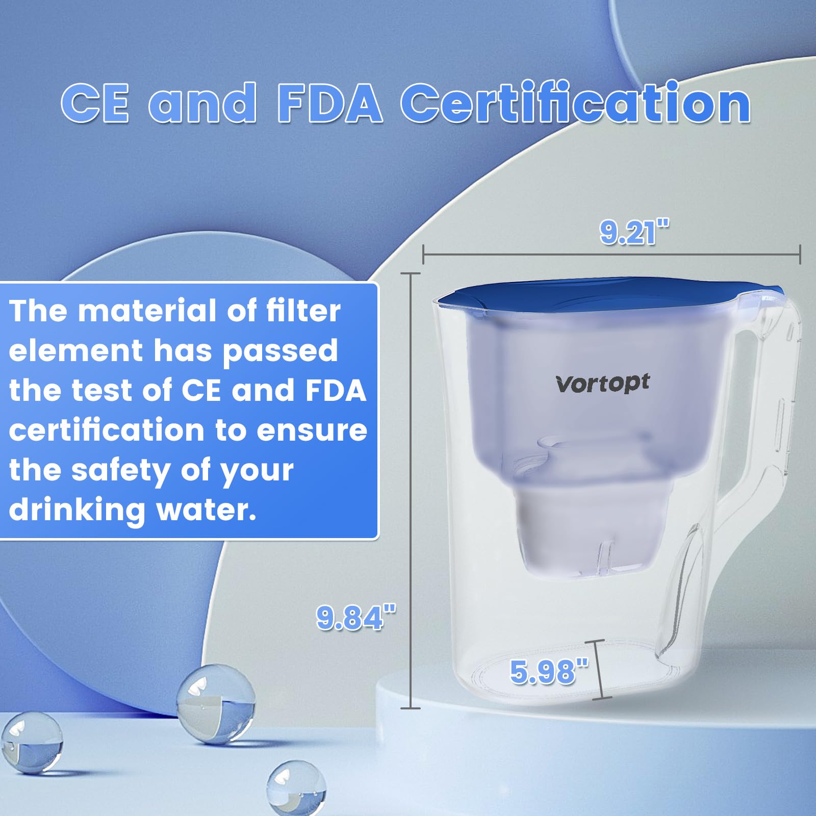 Water Filter Pitcher - L3-2.5L