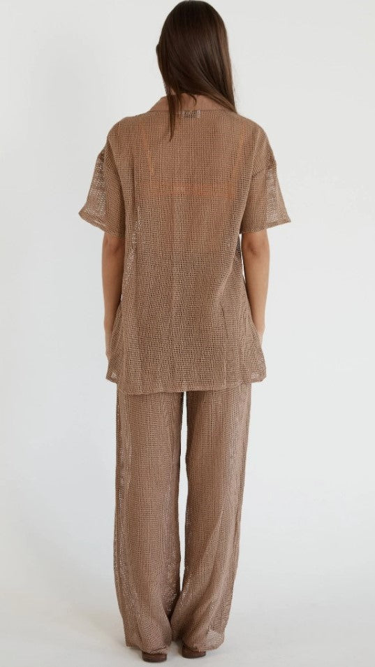 Hyams Pants - Mocha-Sunshines Bliss