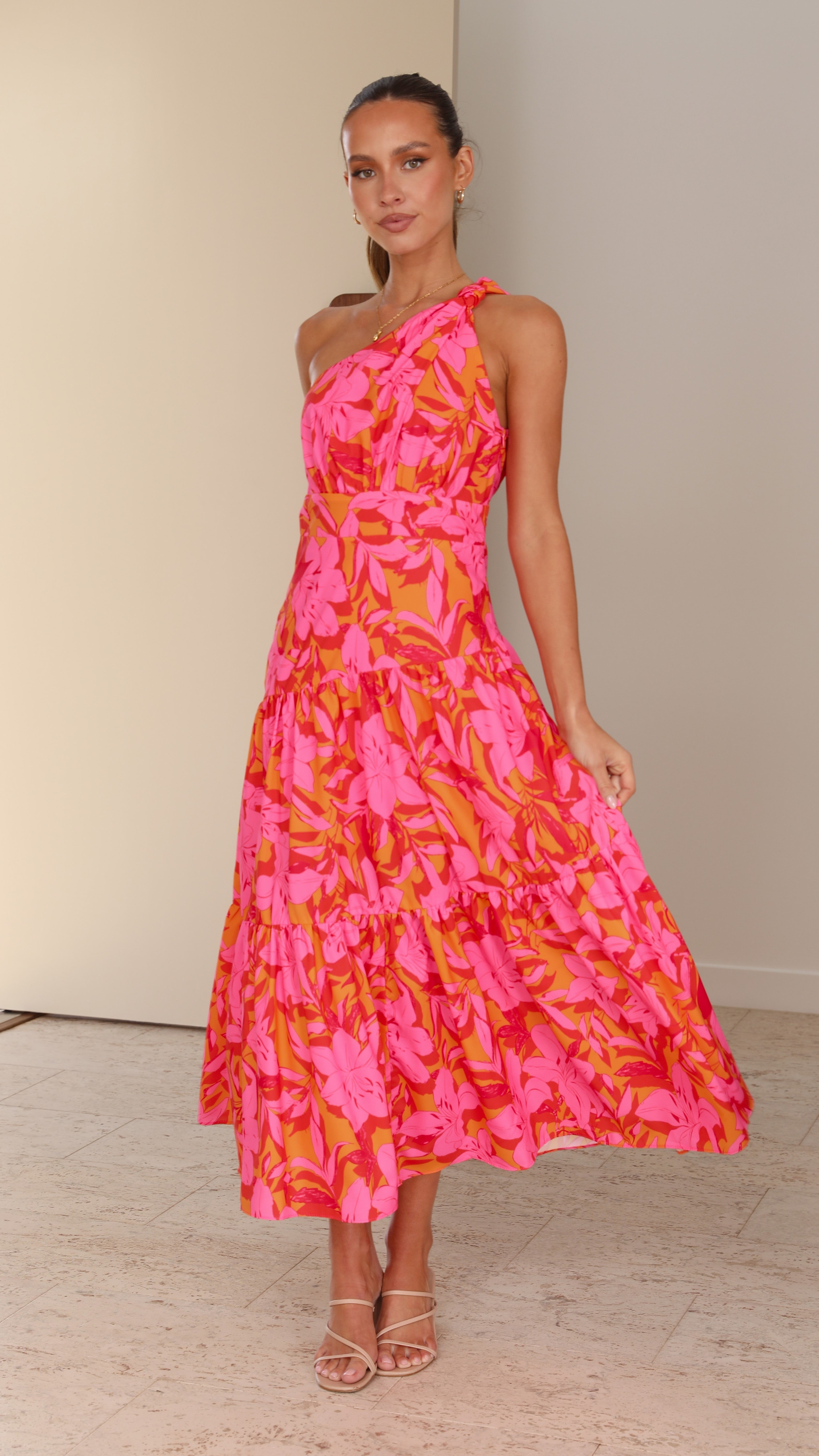 Jayma Maxi Dress - Pink-Sunshines Bliss
