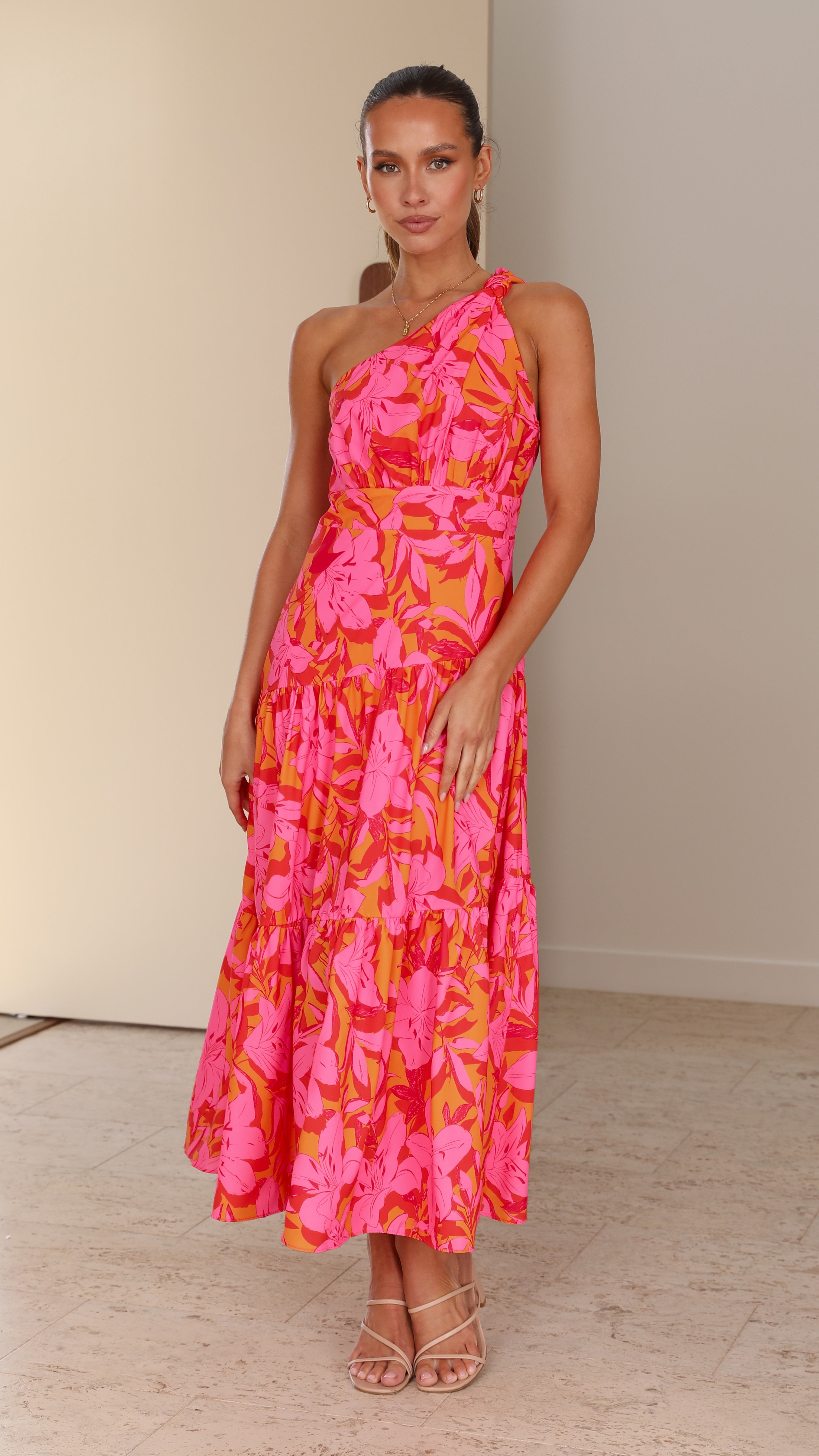 Jayma Maxi Dress - Pink-Sunshines Bliss
