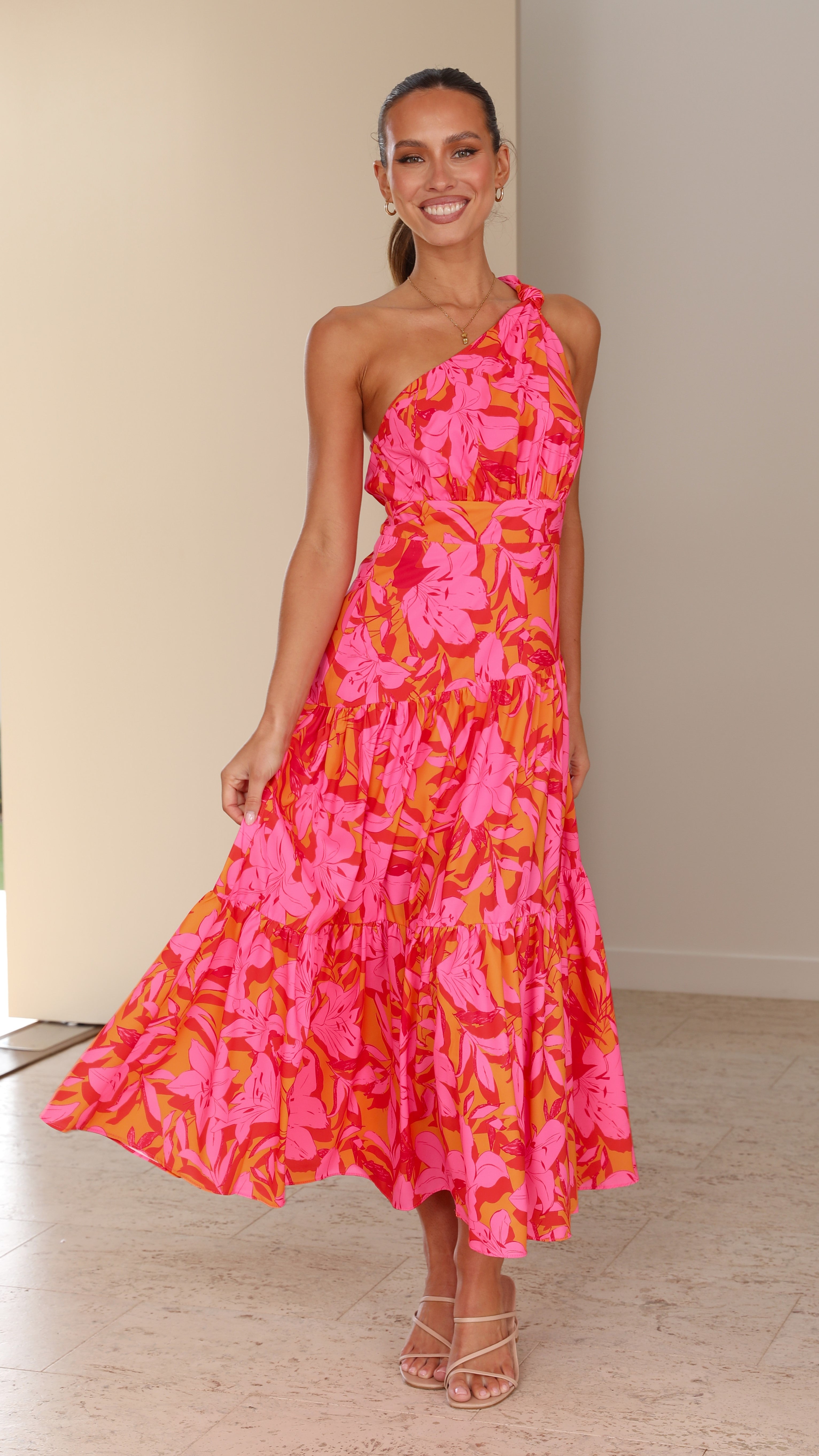 Jayma Maxi Dress - Pink-Sunshines Bliss