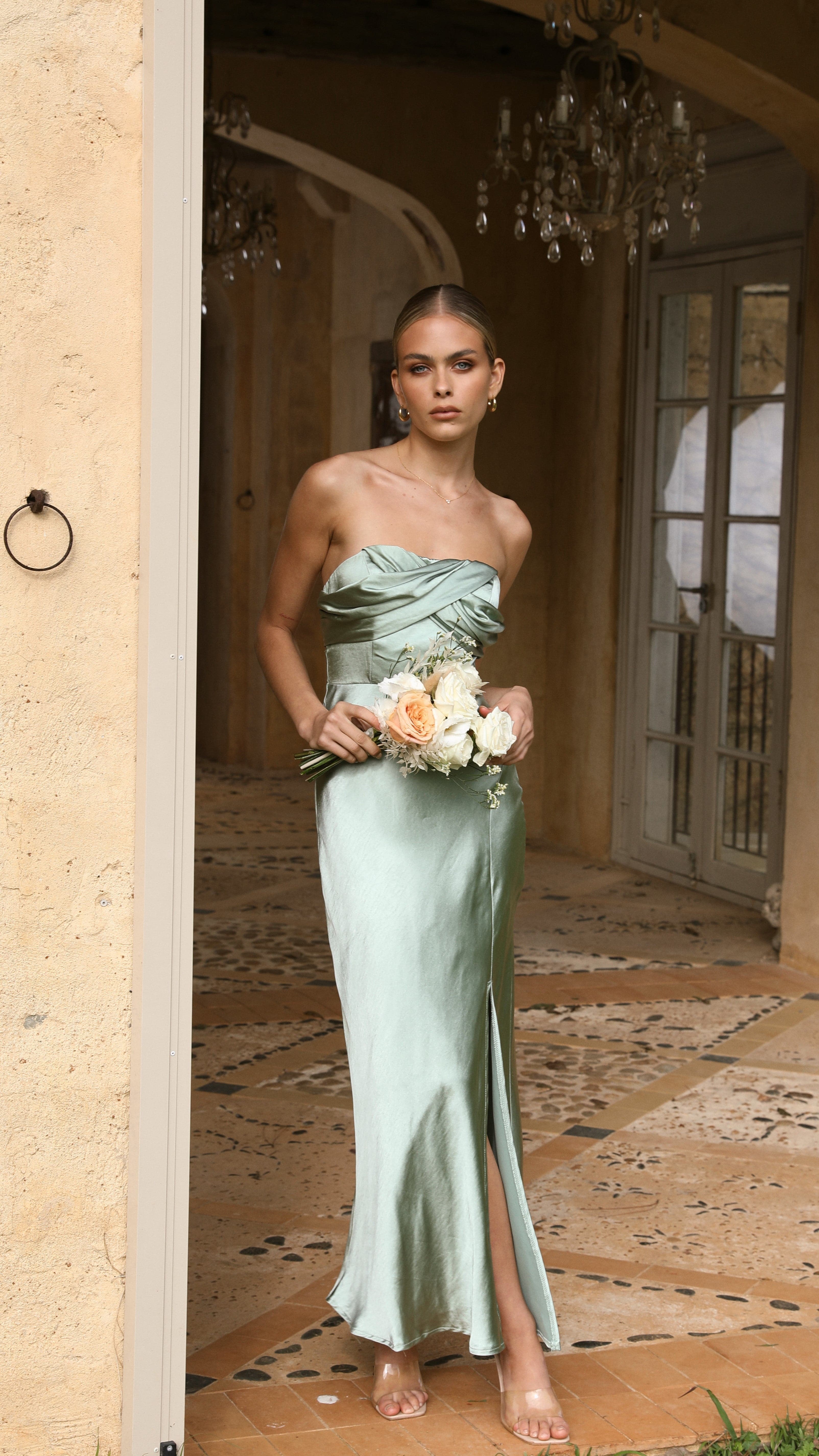 Shona Maxi Dress - Sage-Sunshines Bliss