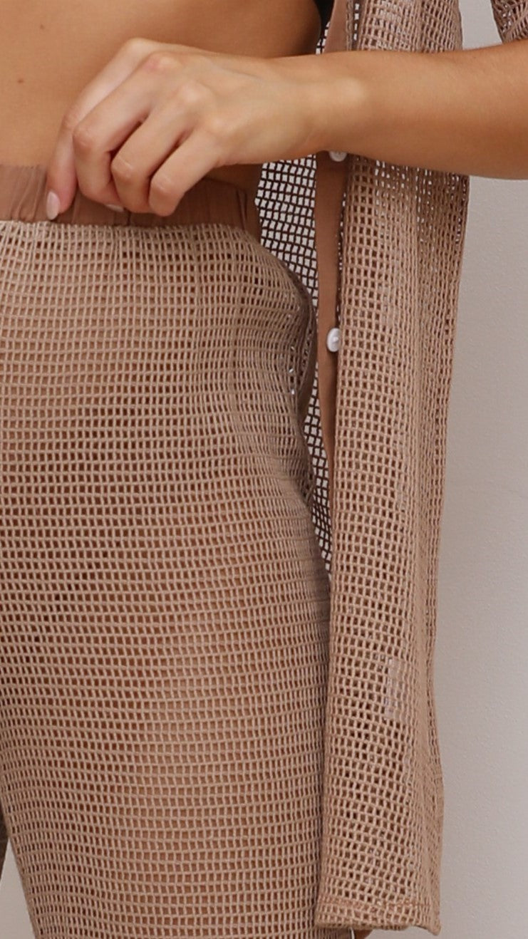 Hyams Pants - Mocha-Sunshines Bliss