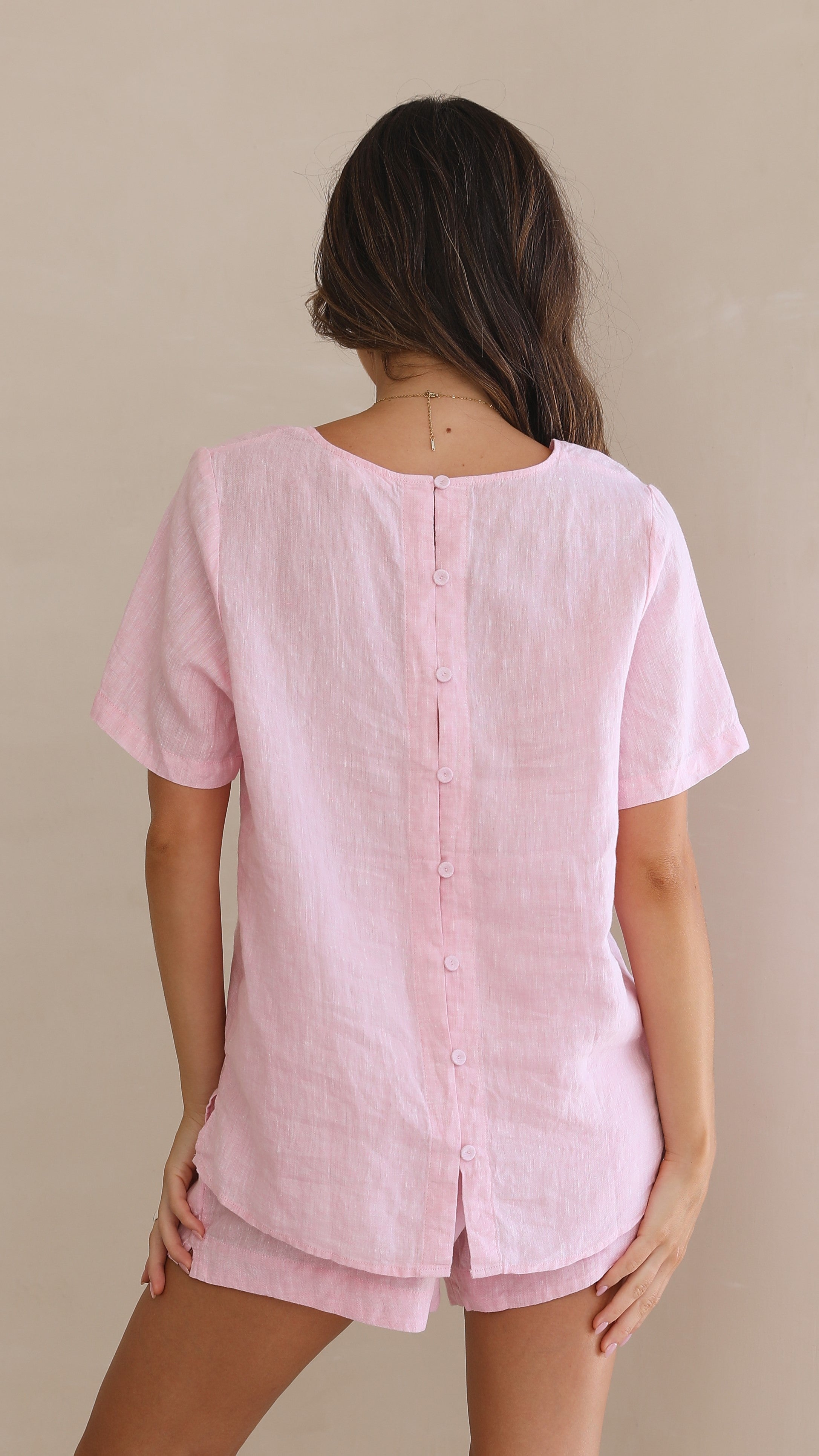 Algarve Tee - Pink-Sunshines Bliss