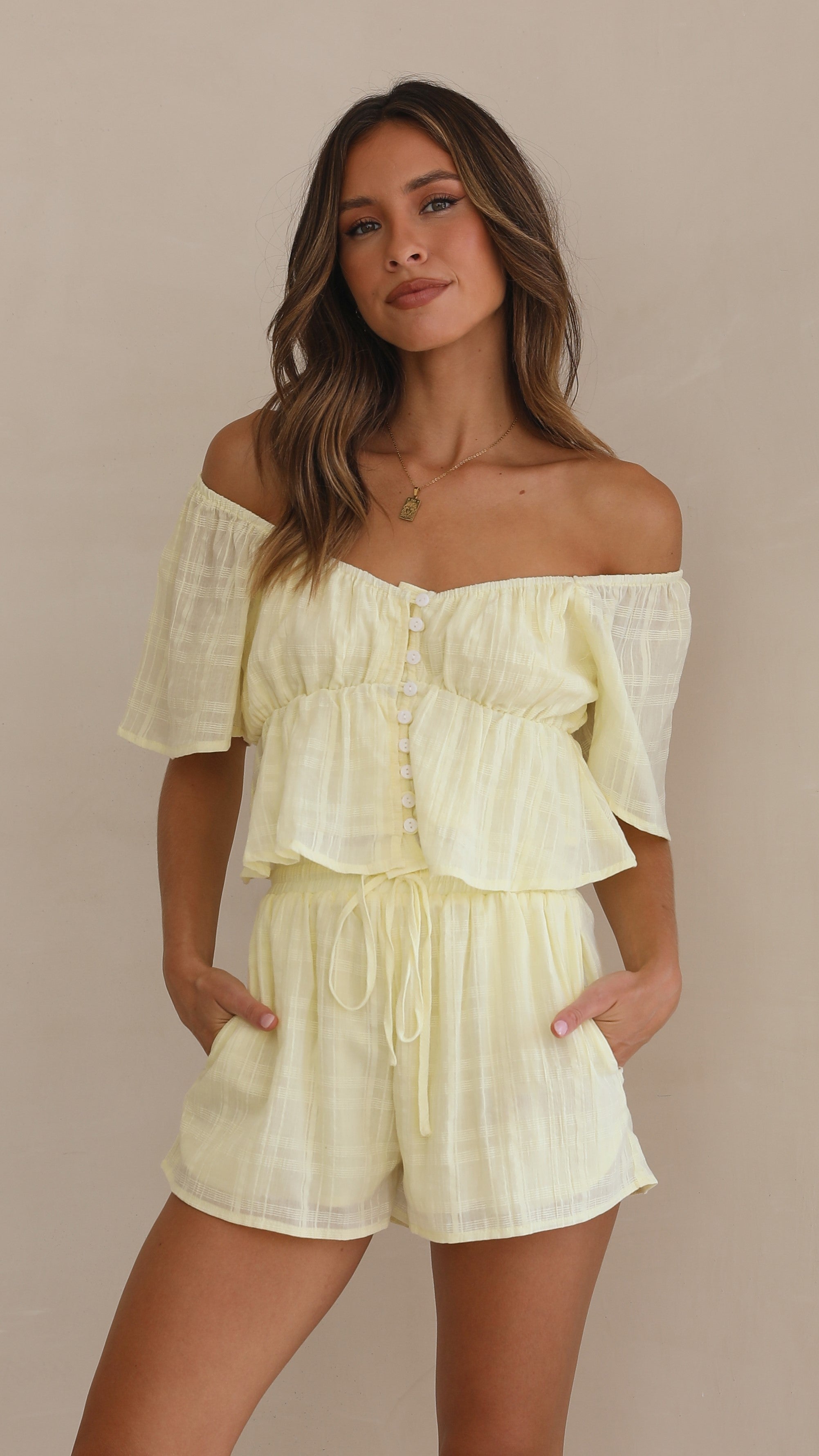 Amba Top - Yellow-Sunshines Bliss