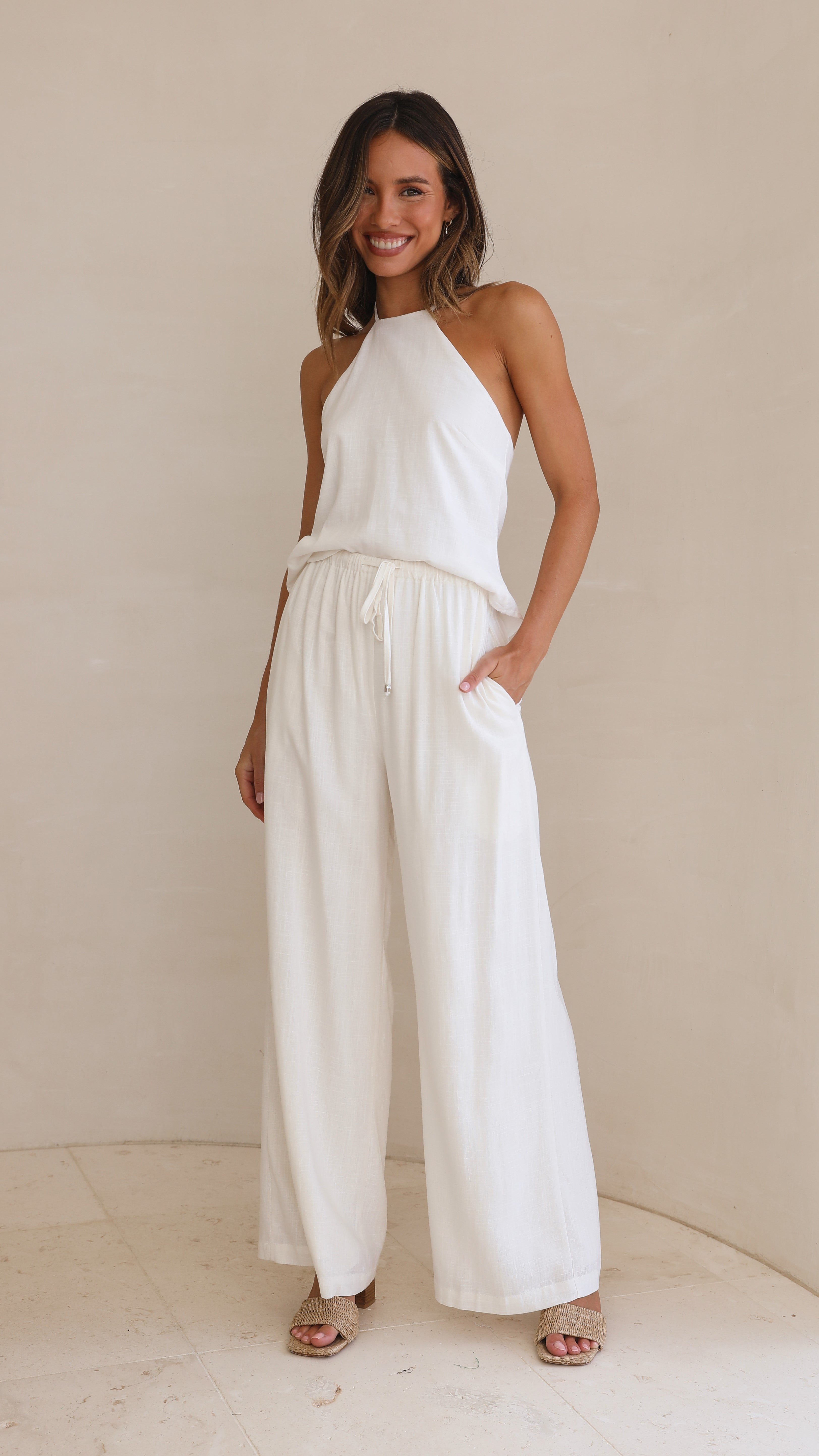 Carli Top - White-Sunshines Bliss