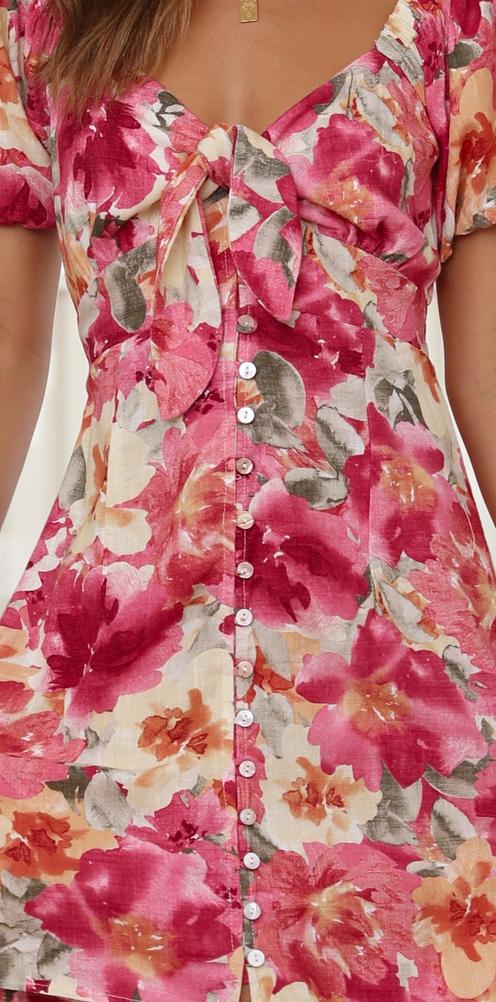 Anika mini dress- Alannah Print-Sunshines Bliss