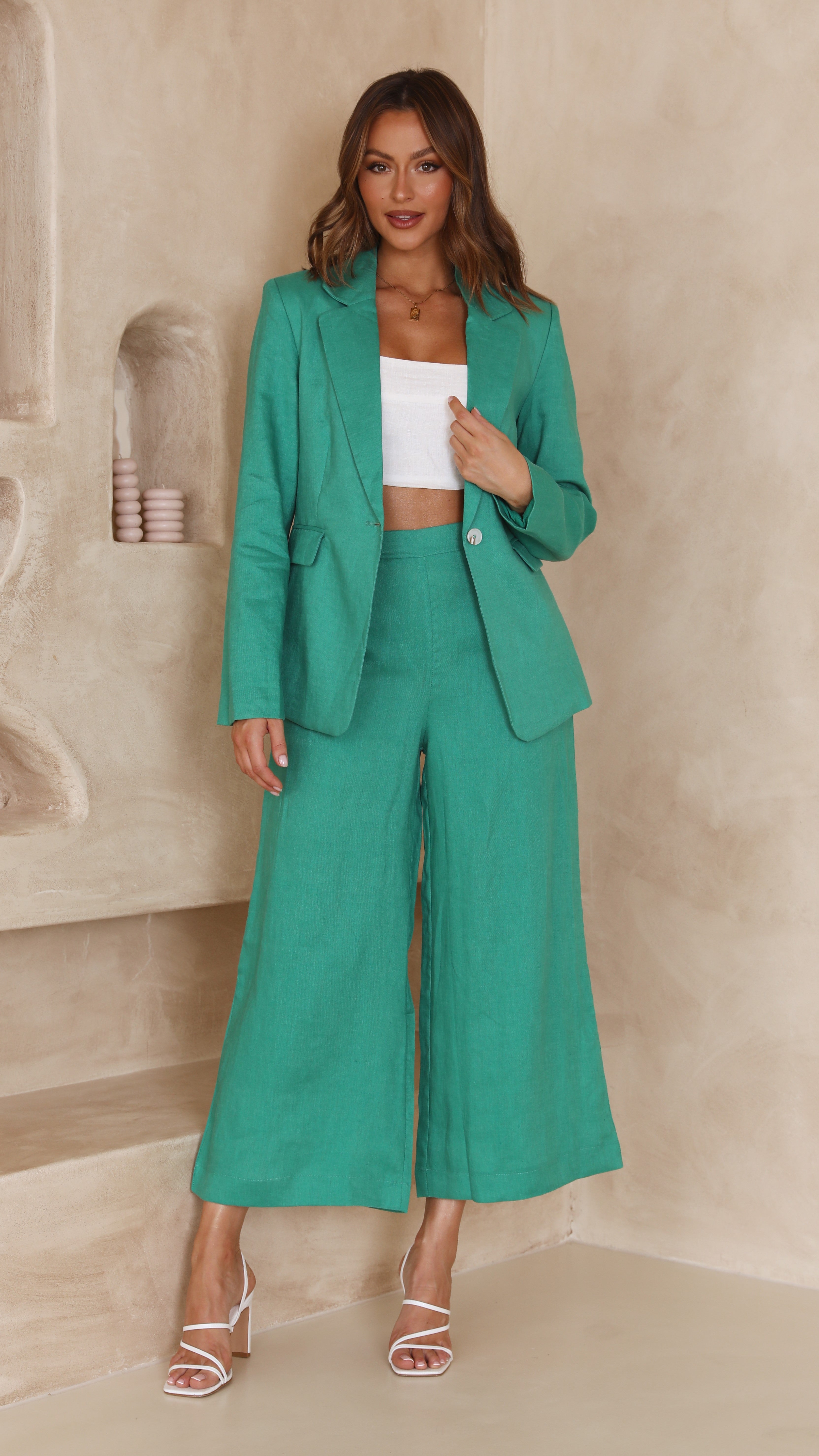 Toni Blazer - Green-Sunshines Bliss