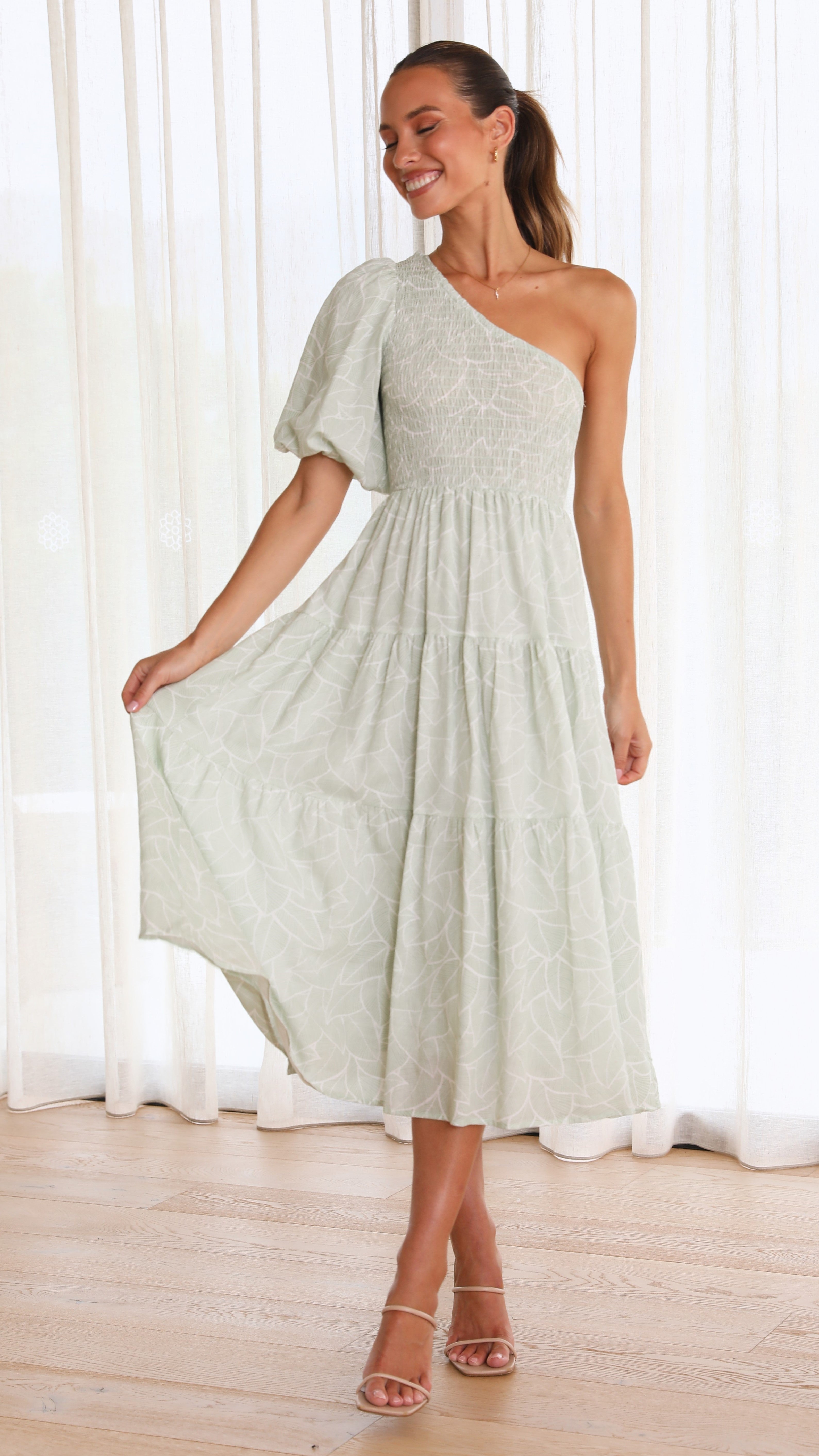Mika Midi Dress - Mint-Sunshines Bliss