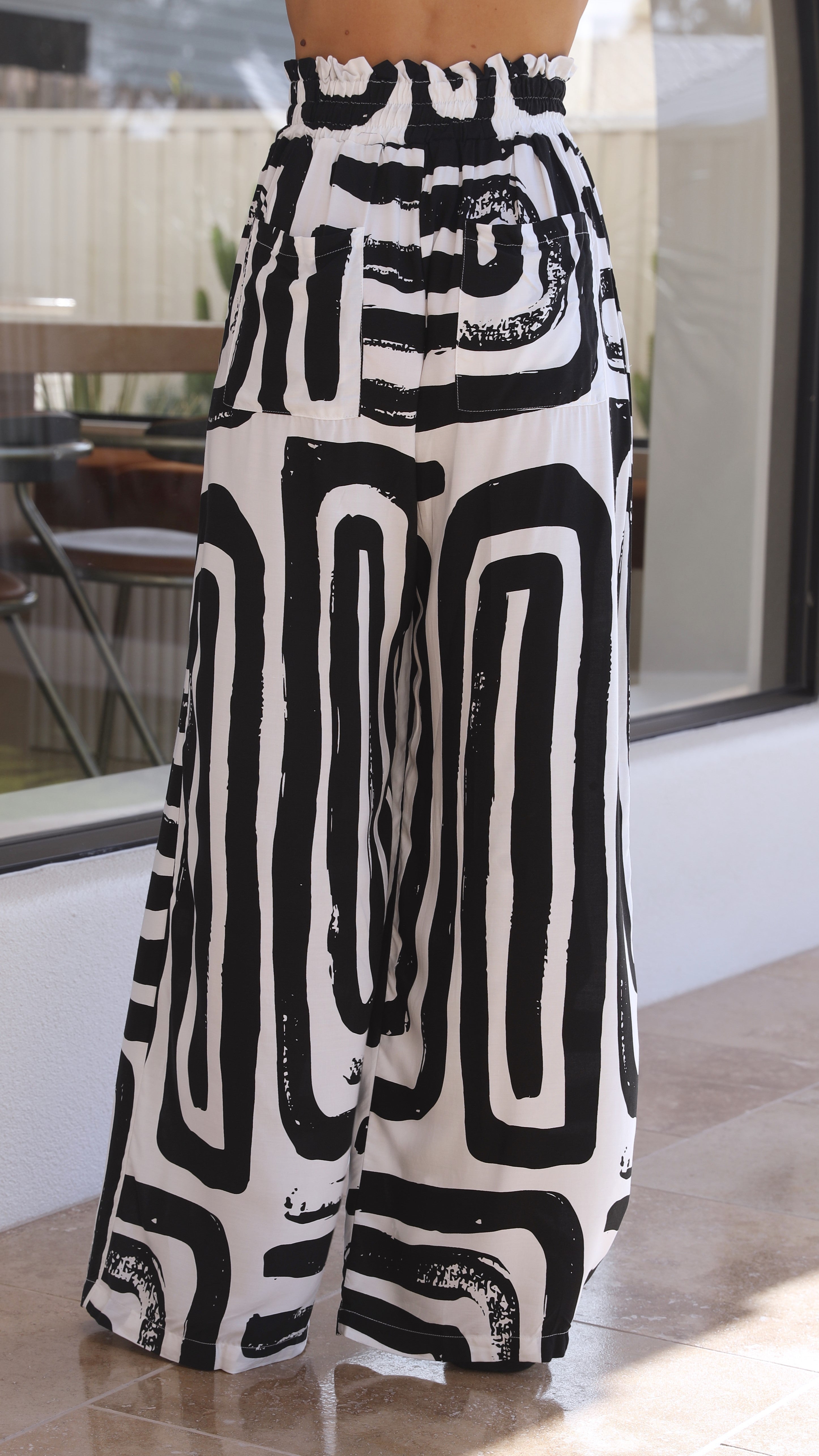 Brookes Pant - Bold Beauty Print-Sunshines Bliss