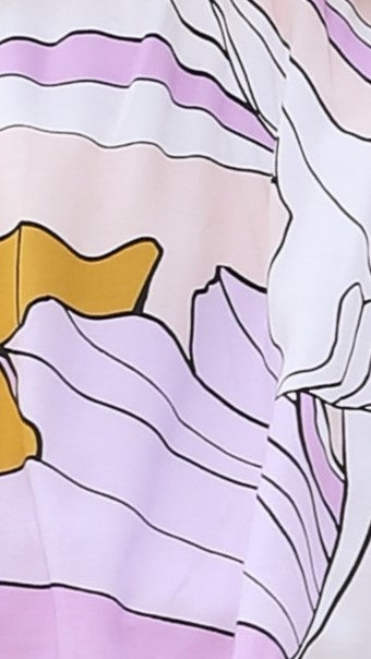 Georgie Mini Dress - Lavender Swirl-Sunshines Bliss