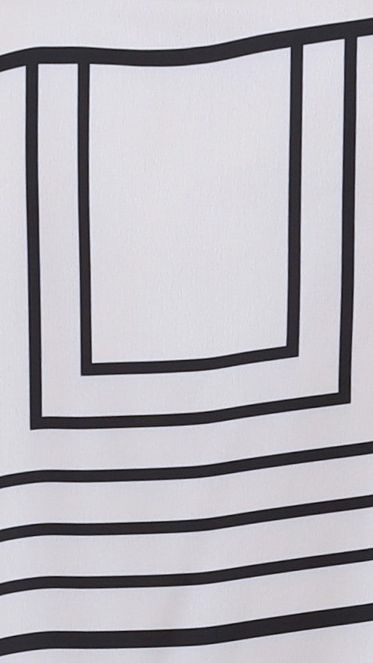 Bailie Shirt and Pants Set - Beige/Black Geo-Sunshines Bliss