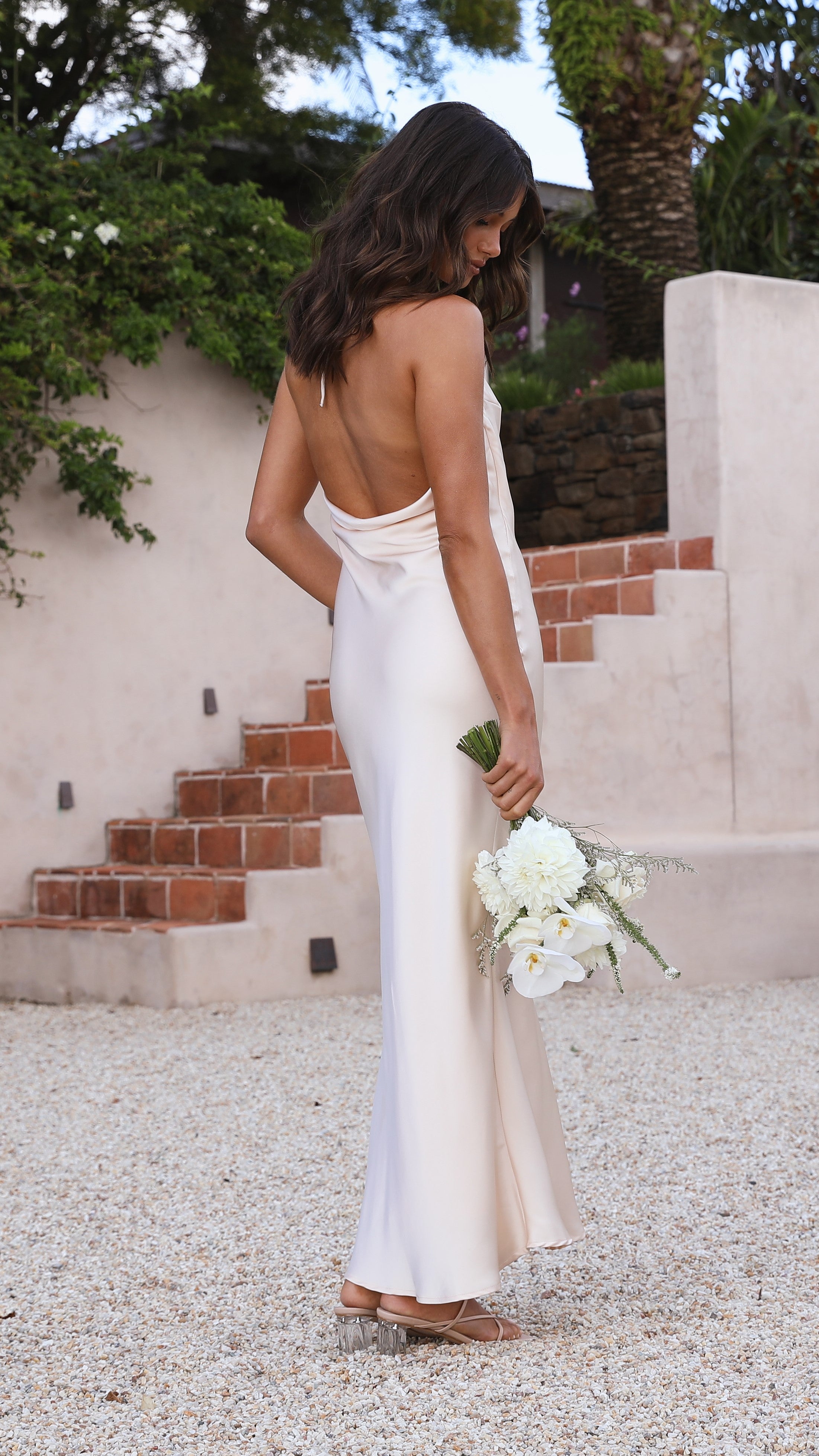 Halsey Maxi Dress - Champagne-Sunshines Bliss