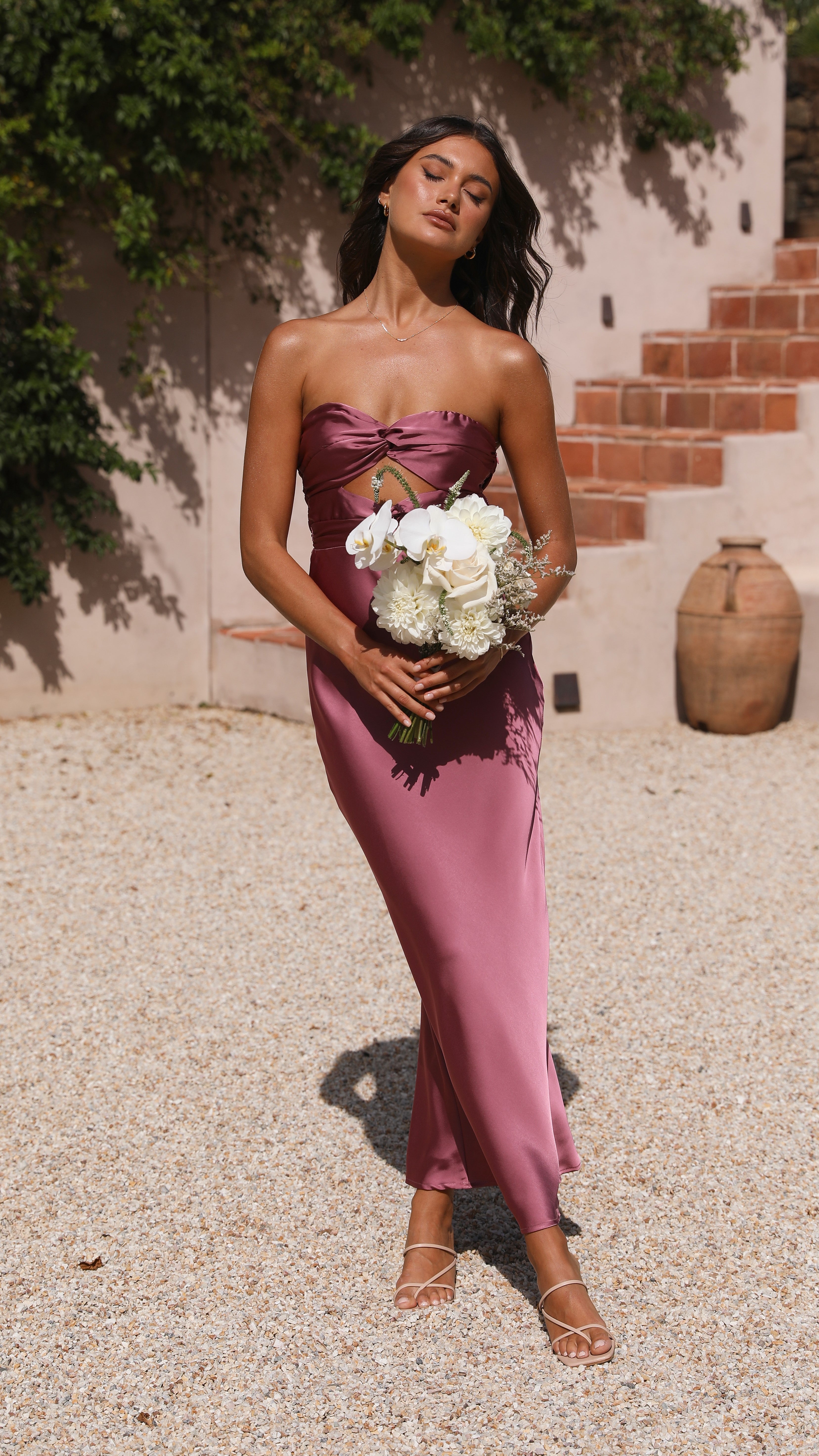 Izy Maxi Dress - Plum-Sunshines Bliss