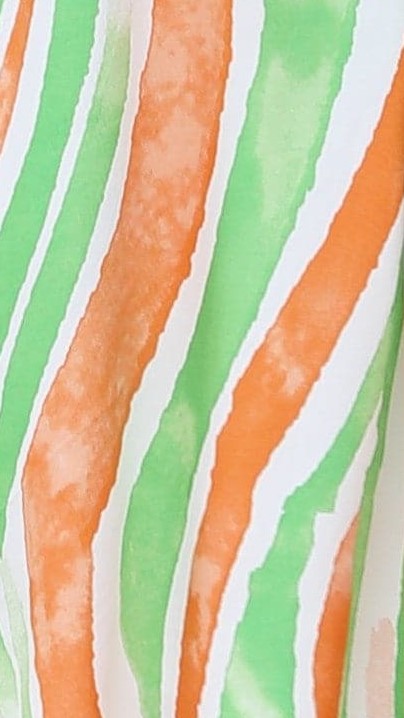 Margarita Maxi Dress - Green/Orange-Sunshines Bliss