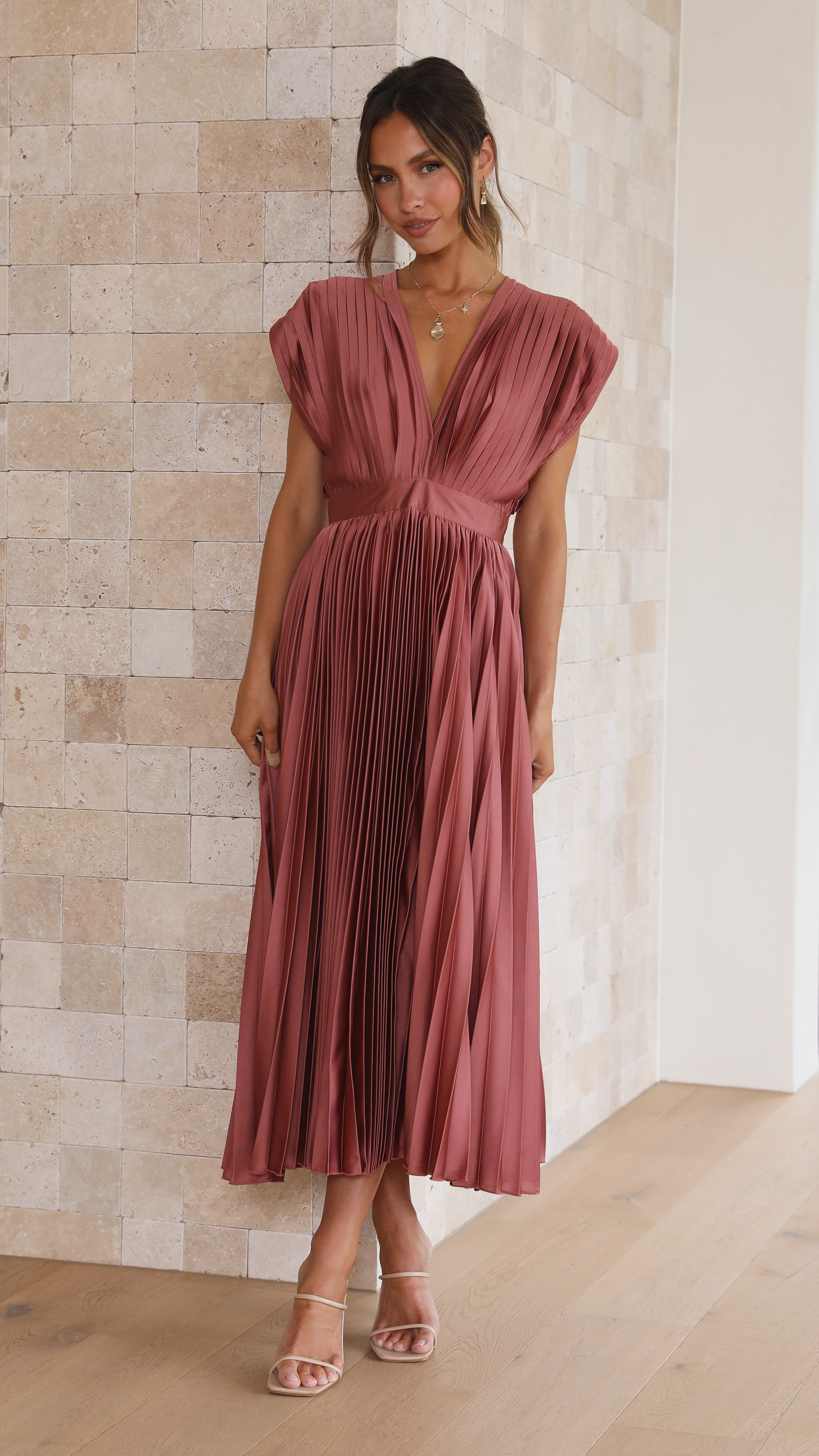 Gina Maxi Dress - Chocolate-Sunshines Bliss