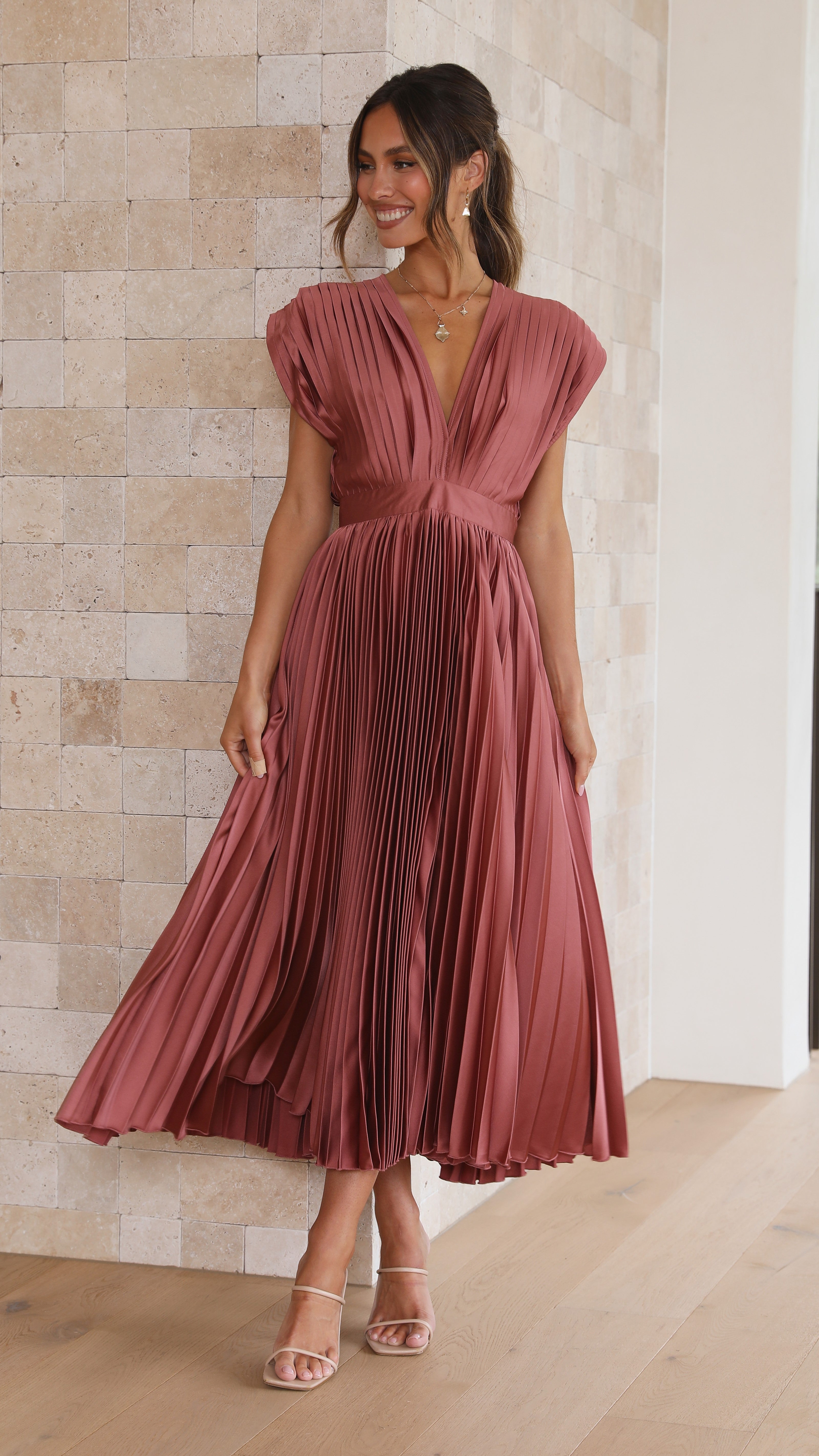 Gina Maxi Dress - Chocolate-Sunshines Bliss